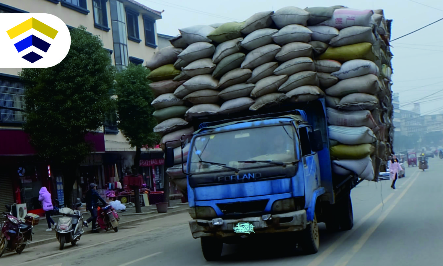 berat maksimum truk untuk logistik