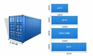 memilih ukuran kontainer